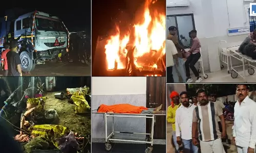 विश्वकर्मा विसर्जन के बीच मातम, युवकों के ट्रैक्टर को ट्रक ने मारी टक्कर, 2 की मौत