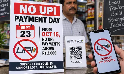 UPI पर नए चार्ज का विरोध, 23 सितंबर को इंदौर के व्यापारी मनाएंगे ‘No UPI Day’