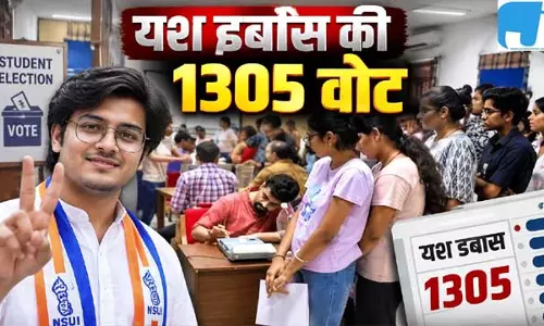 DUSU चुनाव में ABVP का दबदबा, यश 1305 वोटों से आगे