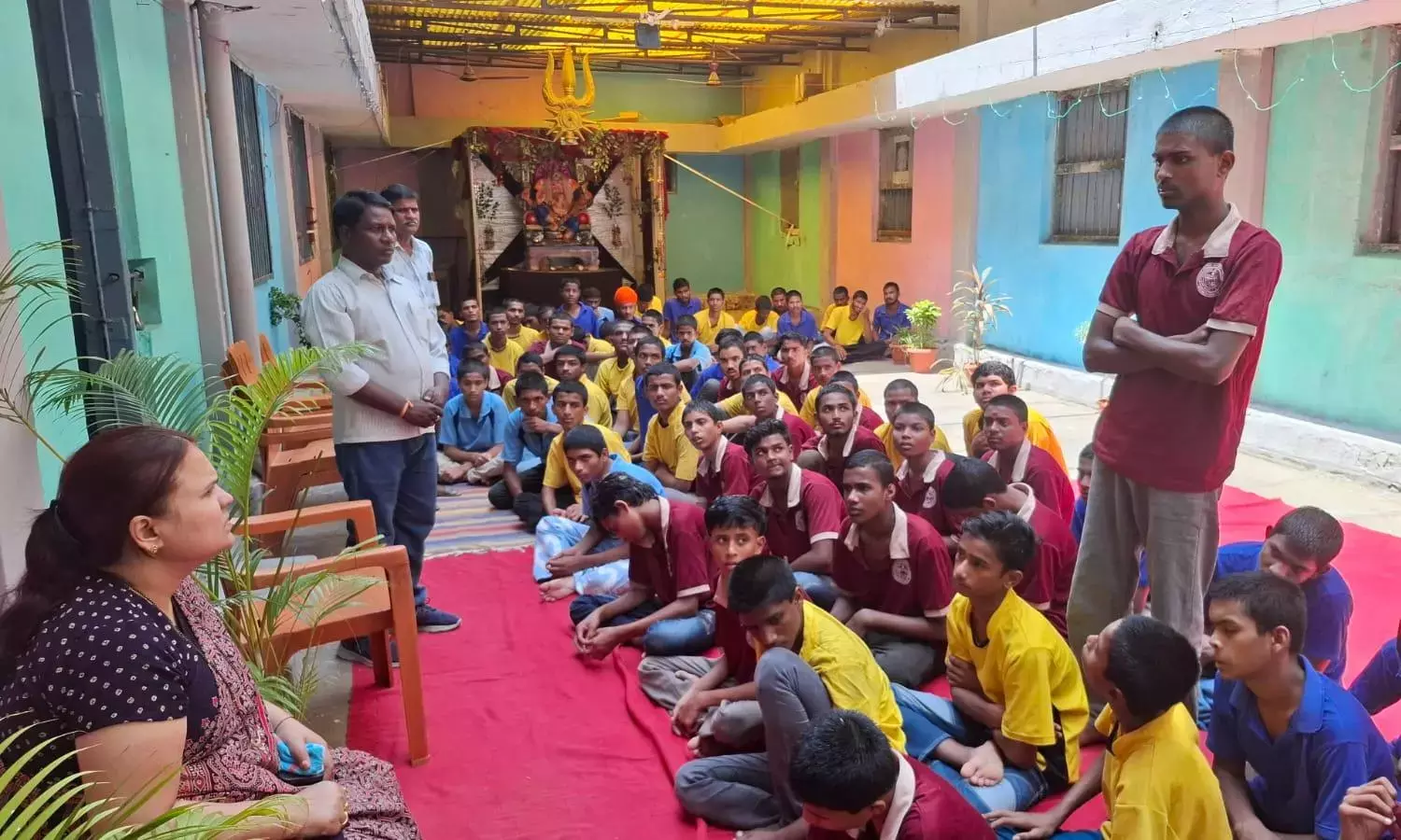 DLSA की सेक्रेटरी श्रीदेवी ने सैदाबाद ऑब्जर्वेशन होम का निरीक्षण किया और वहां की सुविधाओं का जायजा लिया