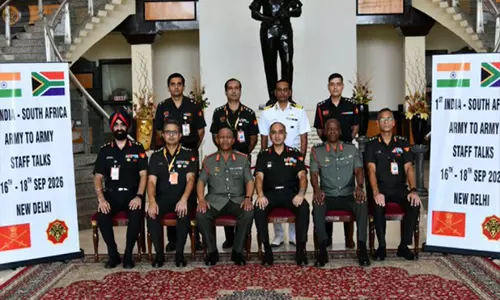 दोनों देशों की सेनाओं ने पहली स्टाफ वार्ता में बढ़ाया सहयोग