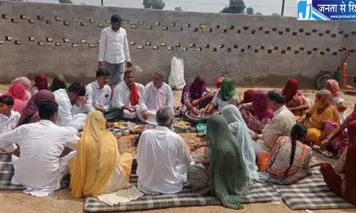 ग्रामीणों ने 142 दिन में तैयार की भव्य गोशाला, बेसहारा गोवंश को मिलेगा सहारा