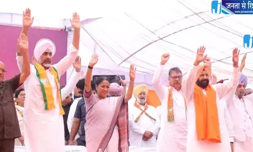 फतेहगढ़ साहिब से भाजपा की नशा मुक्त पंजाब यात्रा का दूसरा चरण शुरू, रेखा गुप्ता ने दिखाई हरी झंडी