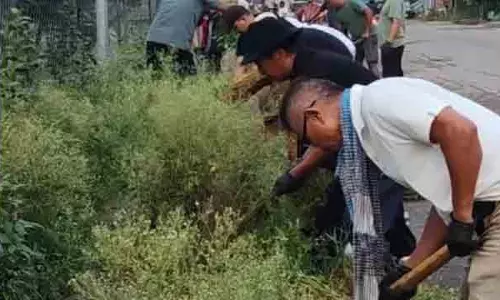 सुपरमार्केट में सफाई अभियान चलाया गया सुपरमार्केट में सफाई अभियान चलाया गया