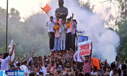 DUSU नतीजों के बाद BJP और कांग्रेस में जुबानी जंग