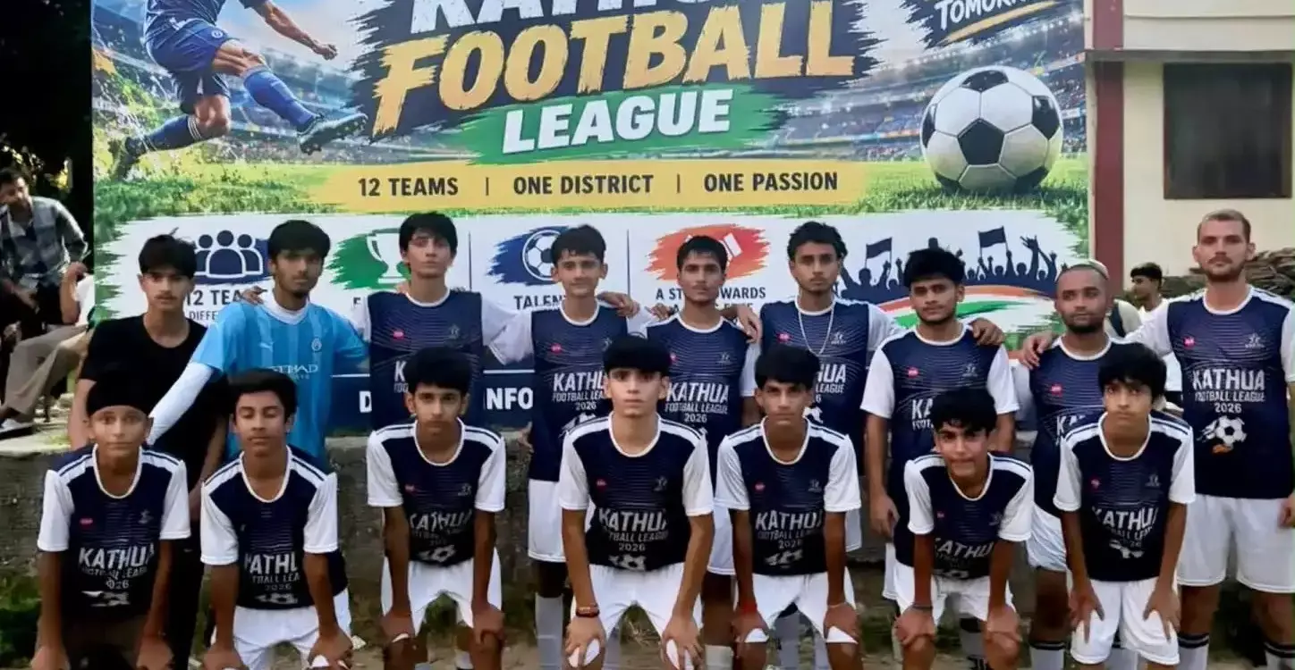 Kathua: फुटबॉल लीग में संडे एफसी का शानदार प्रदर्शन Kathua: फुटबॉल लीग में संडे एफसी का शानदार प्रदर्शन