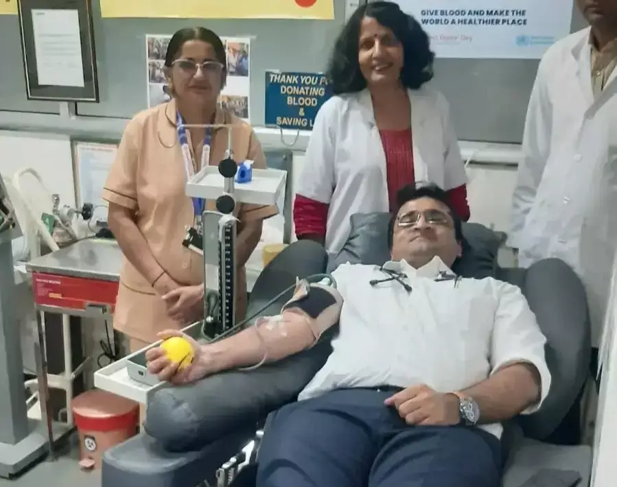 Ajmer: रक्तदान से जरूरतमंद के जीवन में जगी उम्मीद Ajmer: रक्तदान से जरूरतमंद के जीवन में जगी उम्मीद