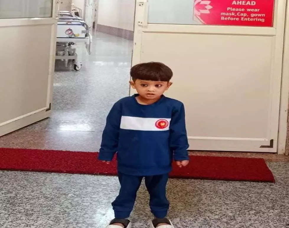 नन्हे दिल को मिली नई धड़कन, चिरायु योजना ने धमतरी के भाव्यांश को दिया नया जीवन नन्हे दिल को मिली नई धड़कन, चिरायु योजना ने धमतरी के भाव्यांश को दिया नया जीवन