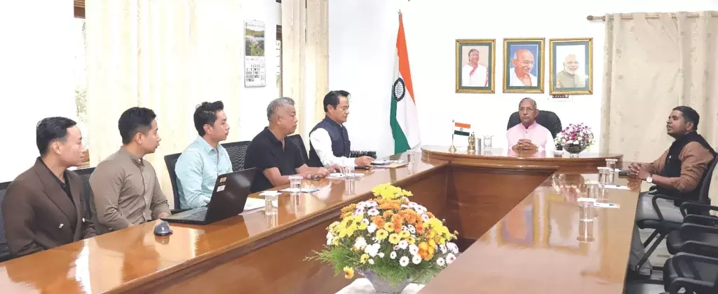 राज्यपाल ने कोहिमा स्मार्ट सिटी प्रोजेक्ट्स की समीक्षा की राज्यपाल ने कोहिमा स्मार्ट सिटी प्रोजेक्ट्स की समीक्षा की