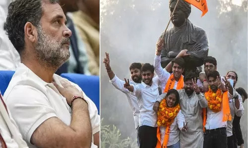 डूसू चुनाव में ABVP की बड़ी जीत, भाजपा ने राहुल गांधी पर साधा निशाना
