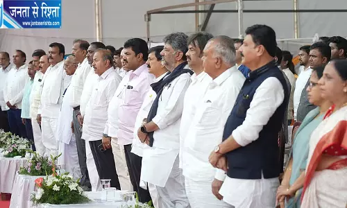 CM शिवकुमार के कार्यक्रम में ‘वंदे मातरम’ पर विवाद, BJP विधायक चन्नबसप्पा ने जताई आपत्ति