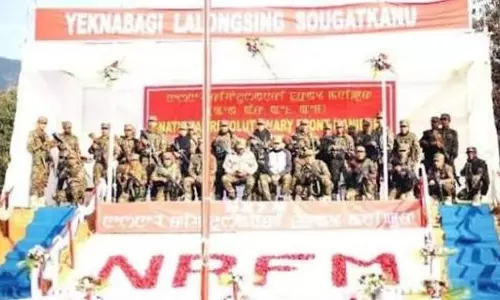NRFM ने बुलाया 24 घंटे का बंद, 1949 के विलय समझौते का विरोध NRFM ने बुलाया 24 घंटे का बंद, 1949 के विलय समझौते का विरोध