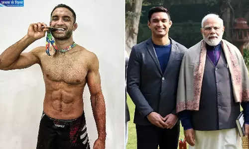 एशियन गेम्स 2026 से बाहर हुए MMA फाइटर वरुण सान्याल आर्यमन, मेडिकल जांच में अनफिट घोषित एशियन गेम्स 2026 से बाहर हुए MMA फाइटर वरुण सान्याल आर्यमन, मेडिकल जांच में अनफिट घोषित