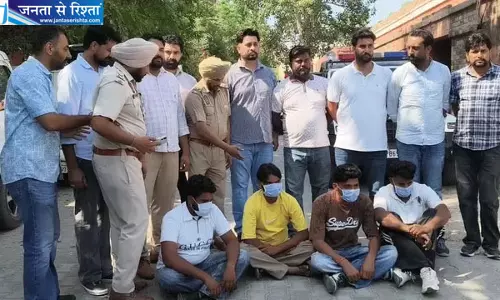 बड़ी कार्रवाई, कार से 47 किलो हेरोइन और विदेशी पिस्टल बरामद; चार गिरफ्तार