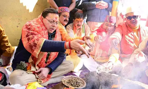 श्री बदरीनाथ धाम में मुख्यमंत्री धामी ने की पूजा-अर्चना, मास्टर प्लान के कार्यों का लिया जायजा