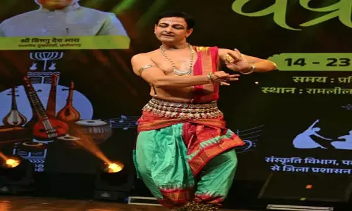 ओडिसी की शास्त्रीय छटा में सजी गौरीशंकर दाश की भावपूर्ण प्रस्तुति