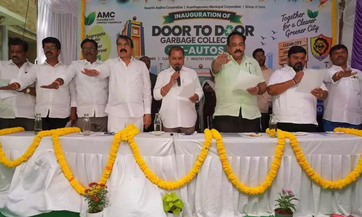 Andhra: नगर निगम में पंद्रह इलेक्ट्रिक कचरा ऑटो का पहला बैच तैनात