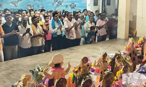 सत्तरी में पानी की किल्लत के बीच संपन्न हुआ गणेश उत्सव सत्तरी में पानी की किल्लत के बीच संपन्न हुआ गणेश उत्सव