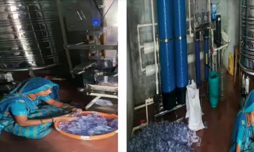 सेवा संकल्प’ से सशक्त हुई ग्रामीण महिलाएं, गौरी समूह ने पानी पाउच निर्माण से गढ़ी आत्मनिर्भरता की नई गाथा