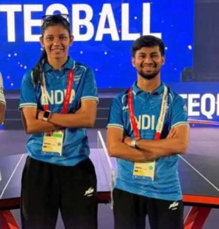 एशियन गेम्स: क्विम्सी डिसूजा, मोहम्मद अनस बेग टेकबॉल मिक्स्ड डबल्स कांस्य पदक मुकाबला हारे एशियन गेम्स: क्विम्सी डिसूजा, मोहम्मद अनस बेग टेकबॉल मिक्स्ड डबल्स कांस्य पदक मुकाबला हारे