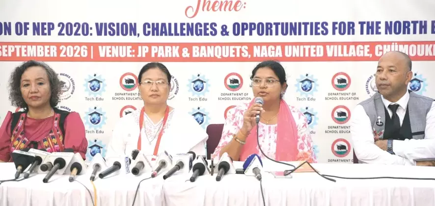 पूर्वोत्तर राज्यों ने NEP 2020 को लागू करने के लिए बेहतर सहयोग की मांग पूर्वोत्तर राज्यों ने NEP 2020 को लागू करने के लिए बेहतर सहयोग की मांग