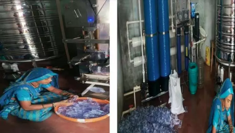 सेवा संकल्प’ से सशक्त हुई ग्रामीण महिलाएं, गौरी समूह ने पानी पाउच निर्माण से गढ़ी आत्मनिर्भरता की नई गाथा सेवा संकल्प’ से सशक्त हुई ग्रामीण महिलाएं, गौरी समूह ने पानी पाउच निर्माण से गढ़ी आत्मनिर्भरता की नई गाथा
