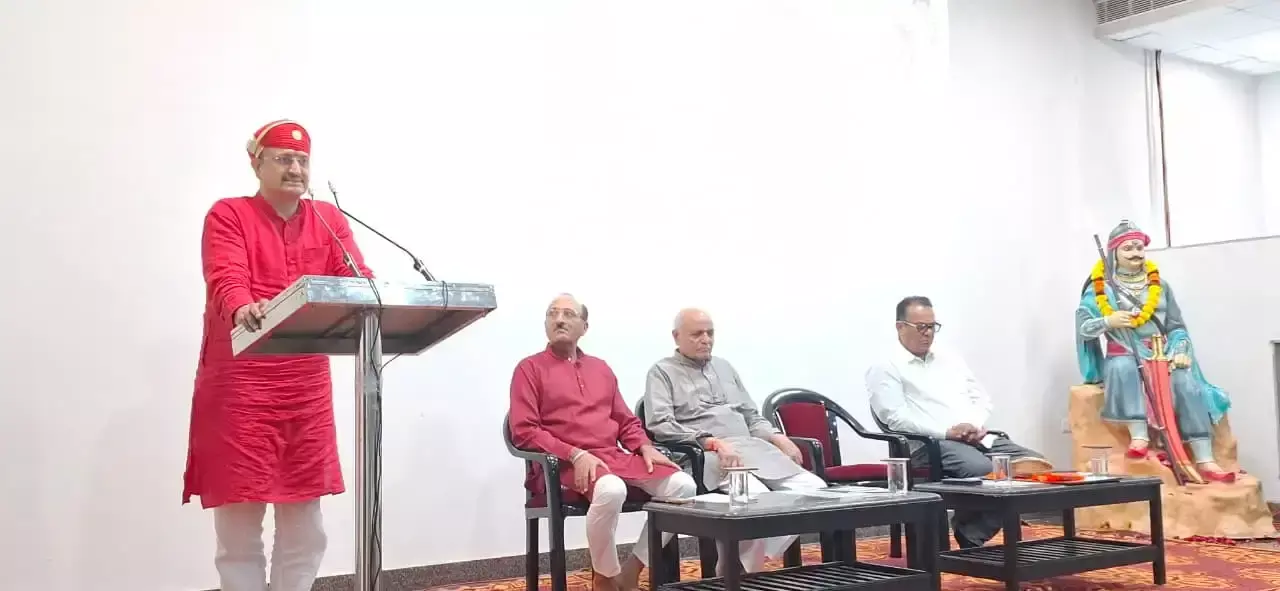 Udaipur: विस्मृत शौर्य को लोगों तक पहुंचाना आज की आवश्यकता : आलोक कुमार