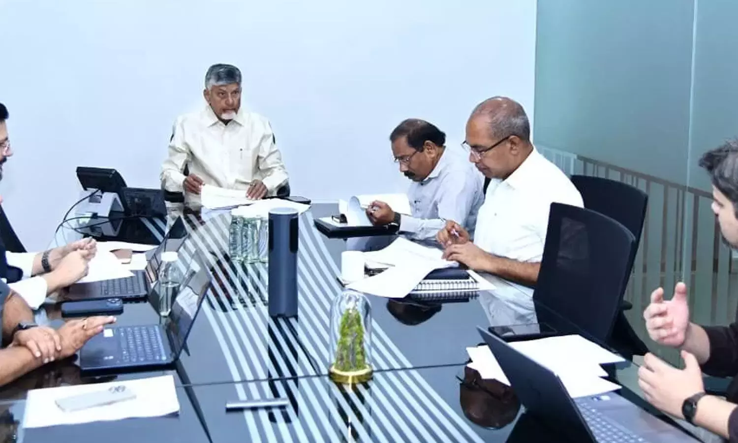 Andhra: मुख्यमंत्री चंद्रबाबू नायडू ने राज्य में अल नीनो तैयारियों की समीक्षा की