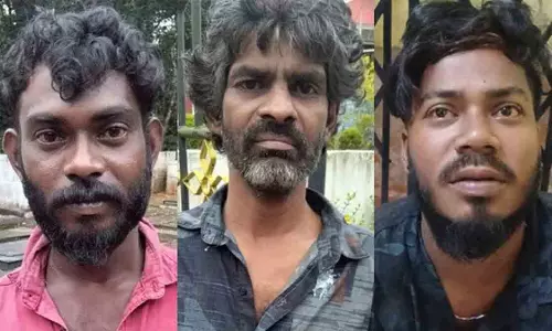 कब्रिस्तान से ग्रेनाइट स्लैब चोरी, तीन आरोपी गिरफ्तार