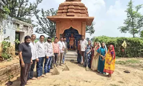 सेवा संकल्प अभियान के तहत रसोड़ा भालूपतेरा में स्वच्छता ही सेवा अभियान आयोजित