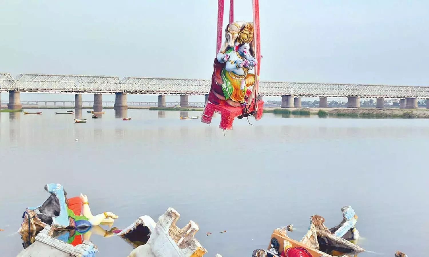 Andhra: गणेश विसर्जन जुलूस शांतिपूर्वक निकला Andhra: गणेश विसर्जन जुलूस शांतिपूर्वक निकला