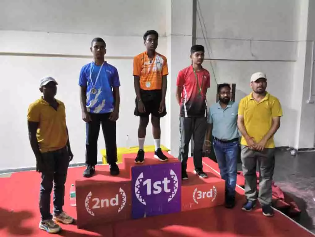 26वीं राज्य स्तरीय एथलेटिक प्रतियोगिता में सारंगढ़-बिलाईगढ़ के खिलाड़ियों ने लहराया परचम 26वीं राज्य स्तरीय एथलेटिक प्रतियोगिता में सारंगढ़-बिलाईगढ़ के खिलाड़ियों ने लहराया परचम