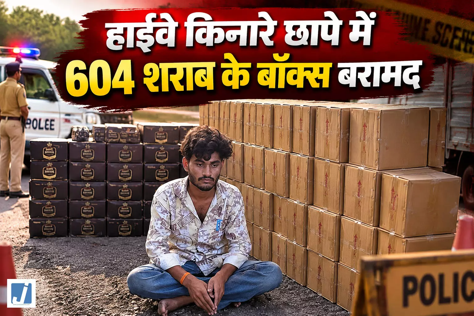 हाईवे पर चल रहा था शराब का खेल, 86 लाख की शराब और बीयर जब्त हाईवे पर चल रहा था शराब का खेल, 86 लाख की शराब और बीयर जब्त