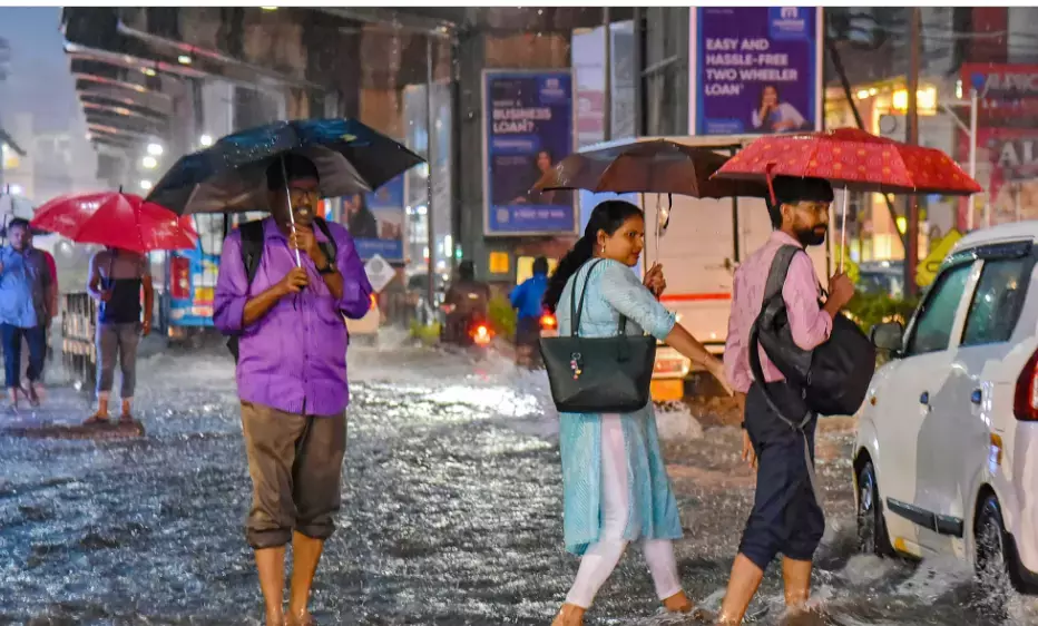 Telangana: 24-25 सितंबर को कई जिलों में भारी बारिश की संभावना