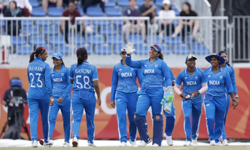 एशियन गेम्स 2026: फाइनल मुकाबले में श्रीलंका के खिलाफ भारत ने टॉस जीतकर चुनी बल्लेबाजी, प्लेइंग इलेवन में कोई बदलाव नहीं एशियन गेम्स 2026: फाइनल मुकाबले में श्रीलंका के खिलाफ भारत ने टॉस जीतकर चुनी बल्लेबाजी, प्लेइंग इलेवन में कोई बदलाव नहीं