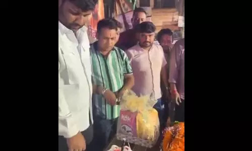 सार्वजनिक स्थान पर बर्थडे सेलिब्रेशन पड़ा भारी, भाजयुमो जिलाध्यक्ष समेत चार पर FIR