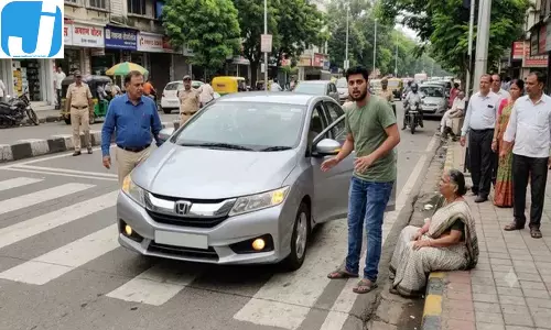 साबरकांठा में बेकाबू कार का कहर एक की मौत कई घायल