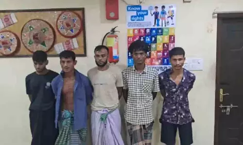 असम के श्रीभूमि में चार बांग्लादेशी और मवेशी तस्करी का बिचौलिया हिरासत में