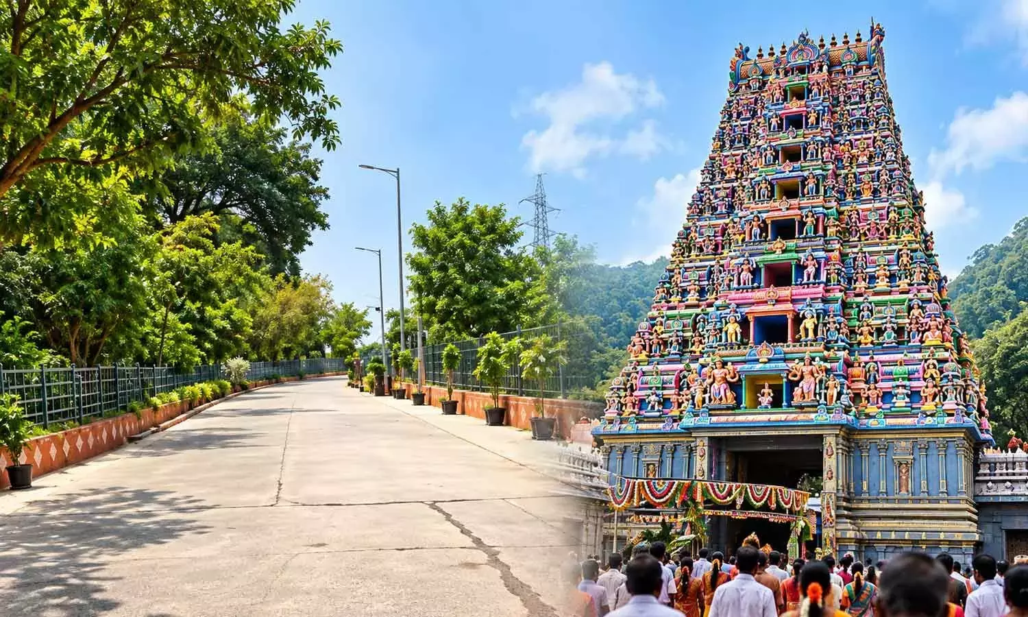Andhra: इंद्रकीलाद्री घाट रोड एक सप्ताह के लिए बंद रहेगा