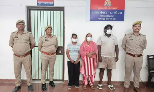 तीन महीने की बच्ची के अपहरण का खुलासा, पति-पत्नी समेत तीन गिरफ्तार तीन महीने की बच्ची के अपहरण का खुलासा, पति-पत्नी समेत तीन गिरफ्तार