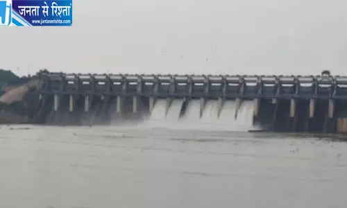 बाणसागर बांध के छह गेट दूसरे दिन भी खुले सोन नदी में छोड़ा जा रहा 804 क्यूमेक्स पानी