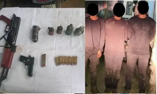 सुरक्षा बलों के संयुक्त अभियान में 6 उग्रवादी दबोचे गए सुरक्षा बलों के संयुक्त अभियान में 6 उग्रवादी दबोचे गए