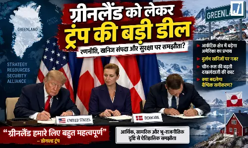 ग्रीनलैंड पर अमेरिका डेनमार्क के बीच बड़ा समझौता ग्रीनलैंड पर अमेरिका डेनमार्क के बीच बड़ा समझौता