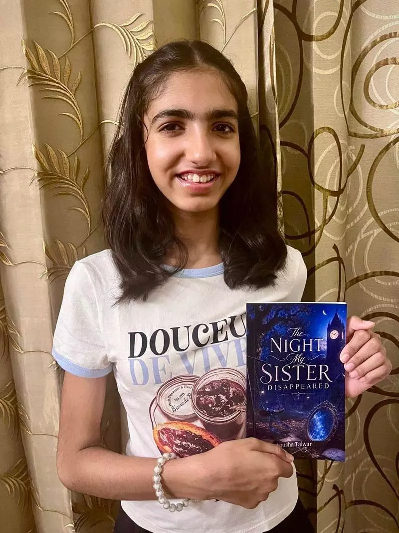 जालंधर की अनुषा तलवार ने 12 साल की उम्र में पहली किताब लिखी जालंधर की अनुषा तलवार ने 12 साल की उम्र में पहली किताब लिखी
