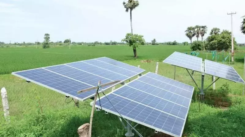 Tamil Nadu: विरुधुनगर जिले में निजी सौर परियोजना को रद्द करें, किसानों ने सरकार को बताया Tamil Nadu: विरुधुनगर जिले में निजी सौर परियोजना को रद्द करें, किसानों ने सरकार को बताया