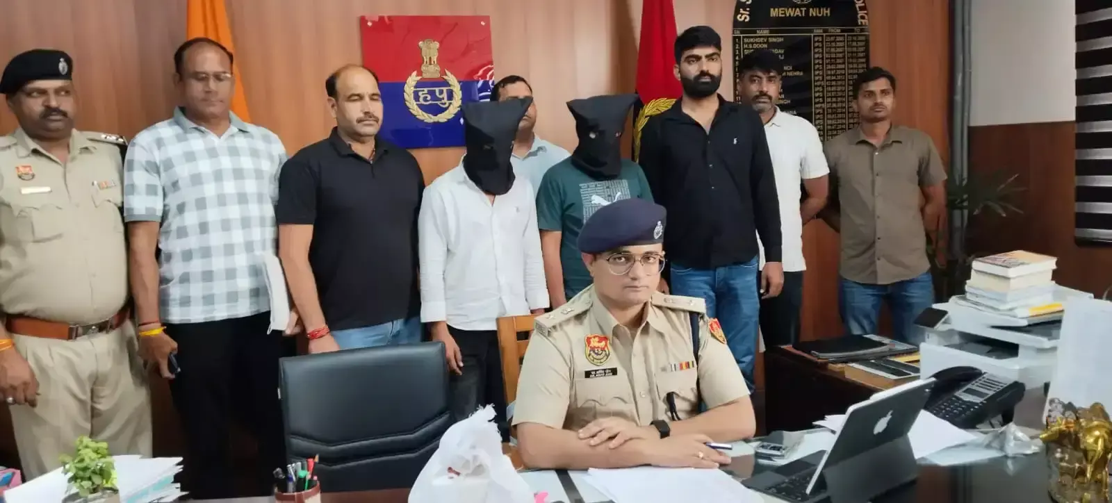 Nuh: हेरोइन तस्करी मामले में दो तस्कर पुलिस गिरफ्त में Nuh: हेरोइन तस्करी मामले में दो तस्कर पुलिस गिरफ्त में