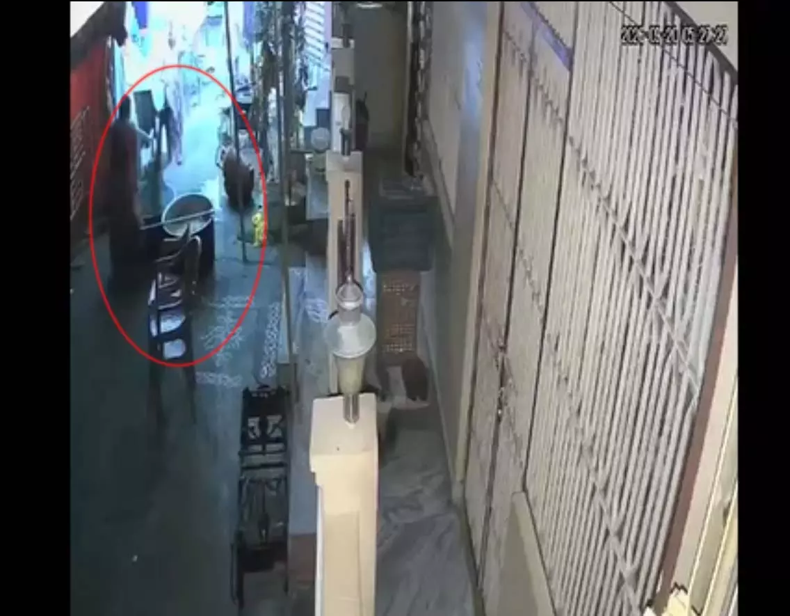संतुलन बिगड़ा और खौलते सांभर में जा गिरी महिला, CCTV में कैद मौत का मंजर संतुलन बिगड़ा और खौलते सांभर में जा गिरी महिला, CCTV में कैद मौत का मंजर