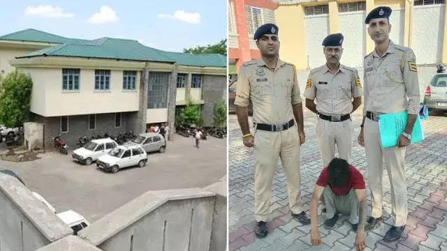 कोर्ट की पहली मंजिल से छलांग लगाकर भागा चिट्टा तस्करी का आरोपी डेढ़ घंटे बाद नाली में छिपा मिला कोर्ट की पहली मंजिल से छलांग लगाकर भागा चिट्टा तस्करी का आरोपी डेढ़ घंटे बाद नाली में छिपा मिला