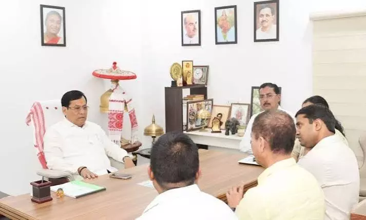 डिब्रूगढ़ में ट्रैफिक भीड़ कम करने के लिए सोनोवाल की समीक्षा डिब्रूगढ़ में ट्रैफिक भीड़ कम करने के लिए सोनोवाल की समीक्षा
