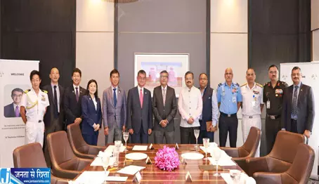 भारत जापान ने रक्षा सहयोग बढ़ाने पर की चर्चा भारत जापान ने रक्षा सहयोग बढ़ाने पर की चर्चा